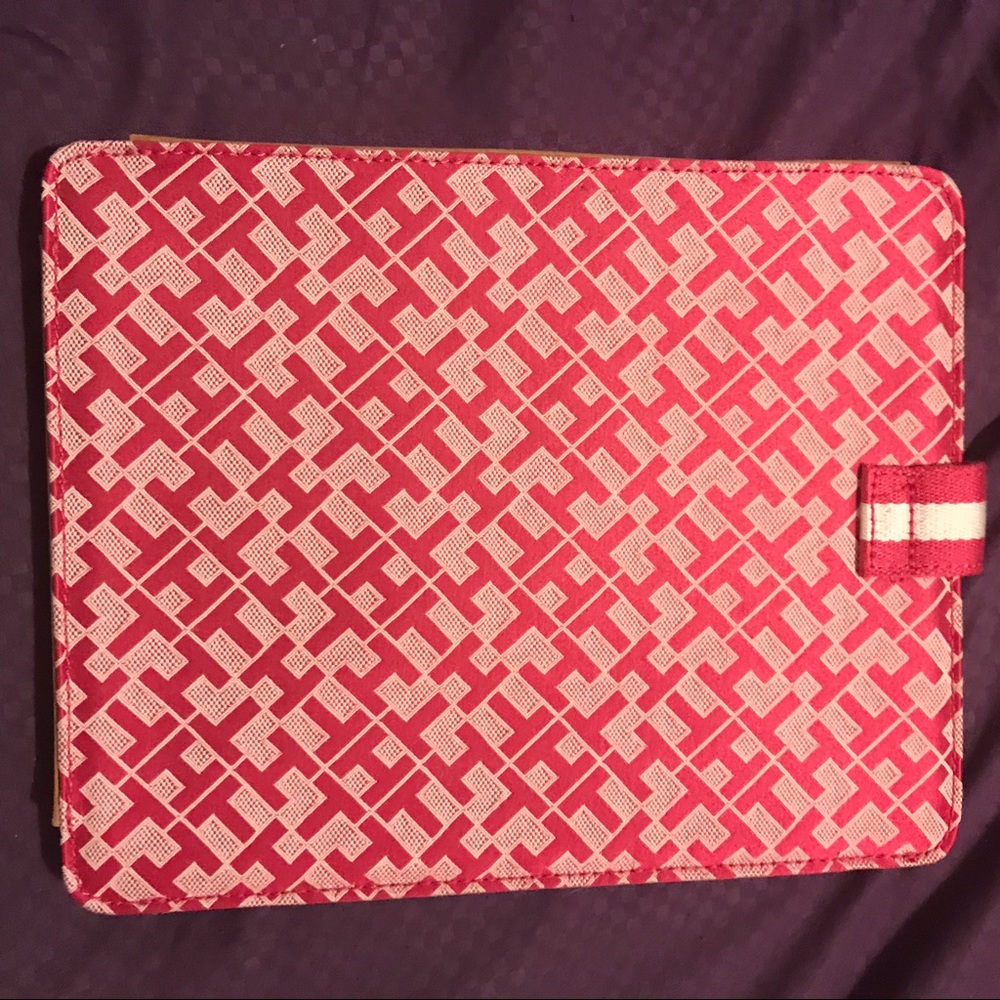 Tommy Hilfiger Pink & White iPad Tablet Case - Picture 3 of 7